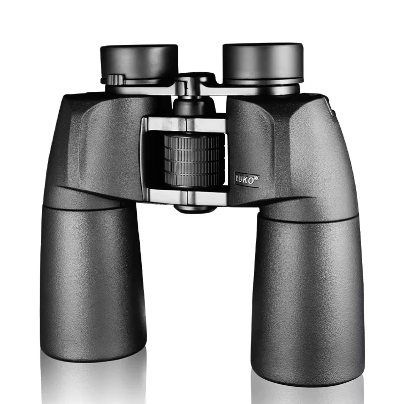 

Hot Selling New Model Bak4 Prism Binoculars 15x50 IPX7 Waterproof Black Aluminum Metal For Star Watching Hunting Travel