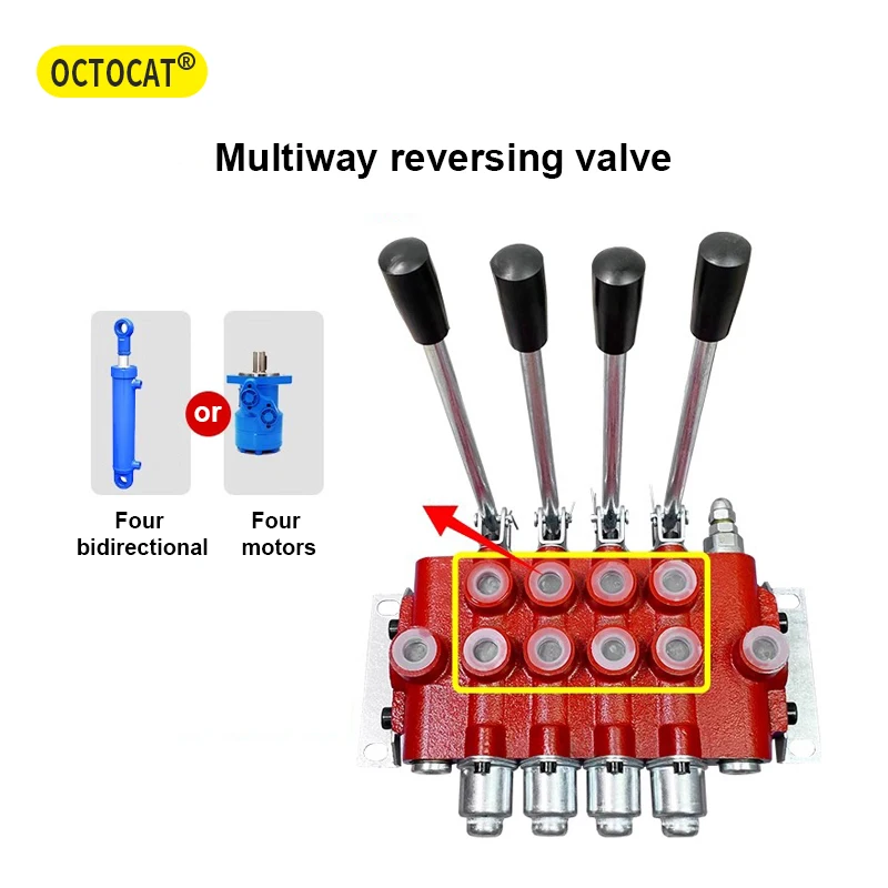 Zs-118 Manual Directional Valve, Two-Way Valve, One-Way Valve Distributor, Agricultural Machinery Retrofitting, Lifting, Lowerin