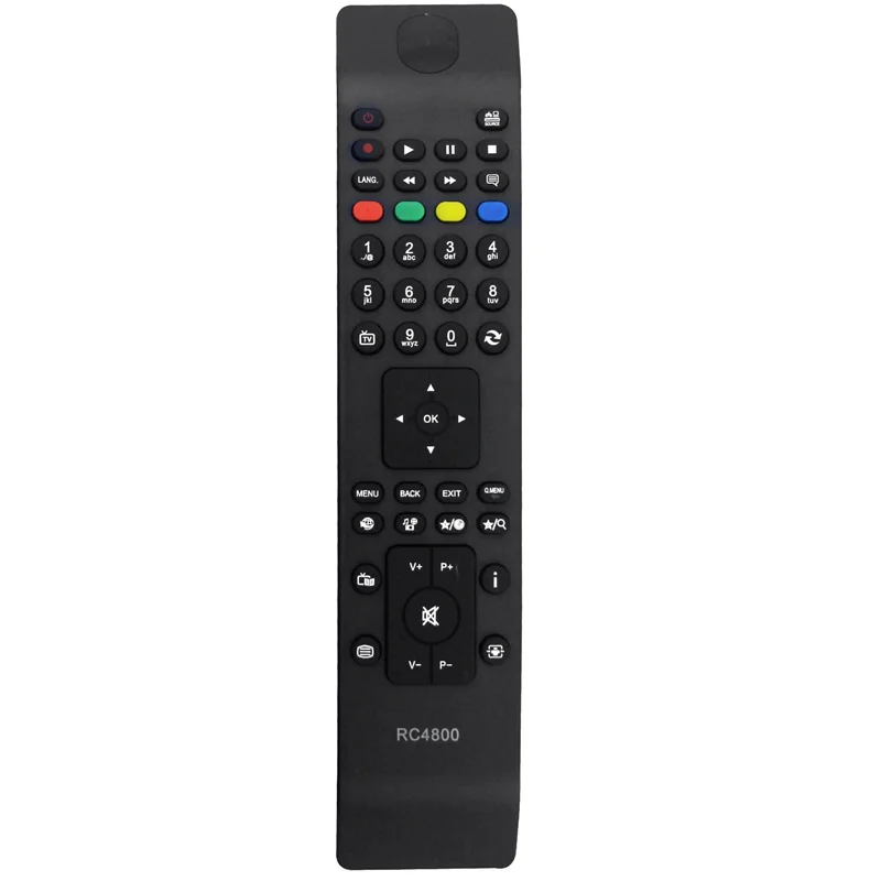 Replace RC4800 Remote Controller for Vestel TV Multi-Brand TV Remote