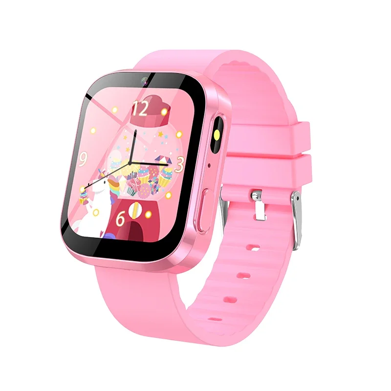 

4-12 years kids smart watch gift early education audio book HD touch screen camera music photo game USB charging