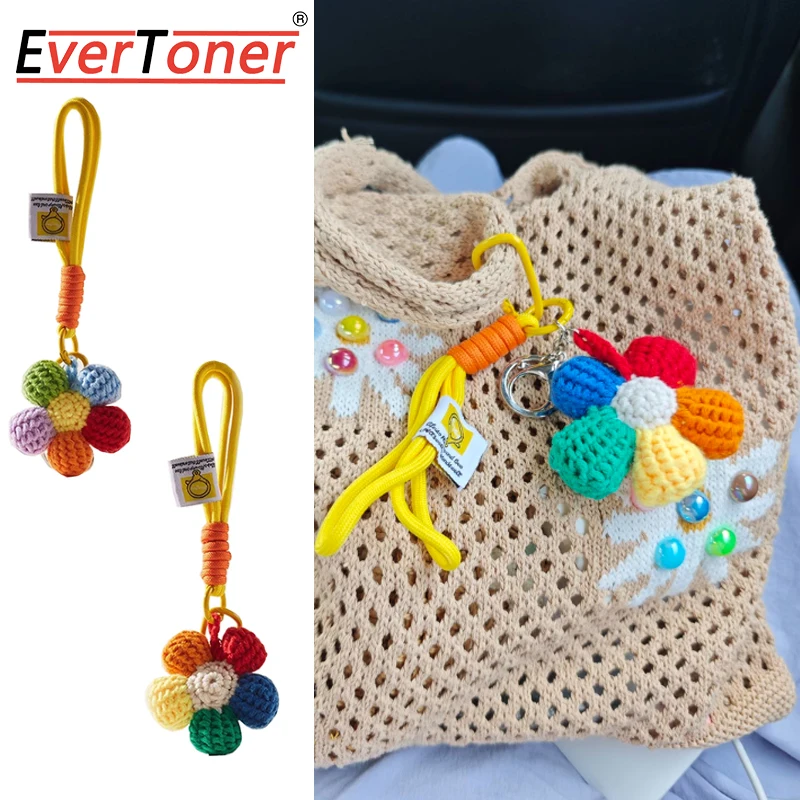 evertoner-bonito-malha-flores-charme-chaveiros-linda-bolsa-de-tecelagem-artesanal-encantos-acessorios-bolsa-pingente