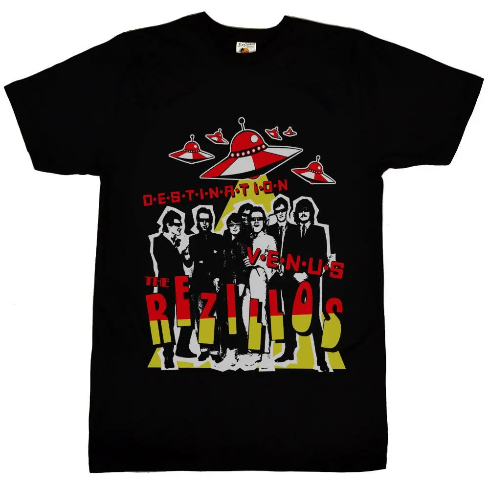 Rezillos Destination Venus Men'S T Shirt