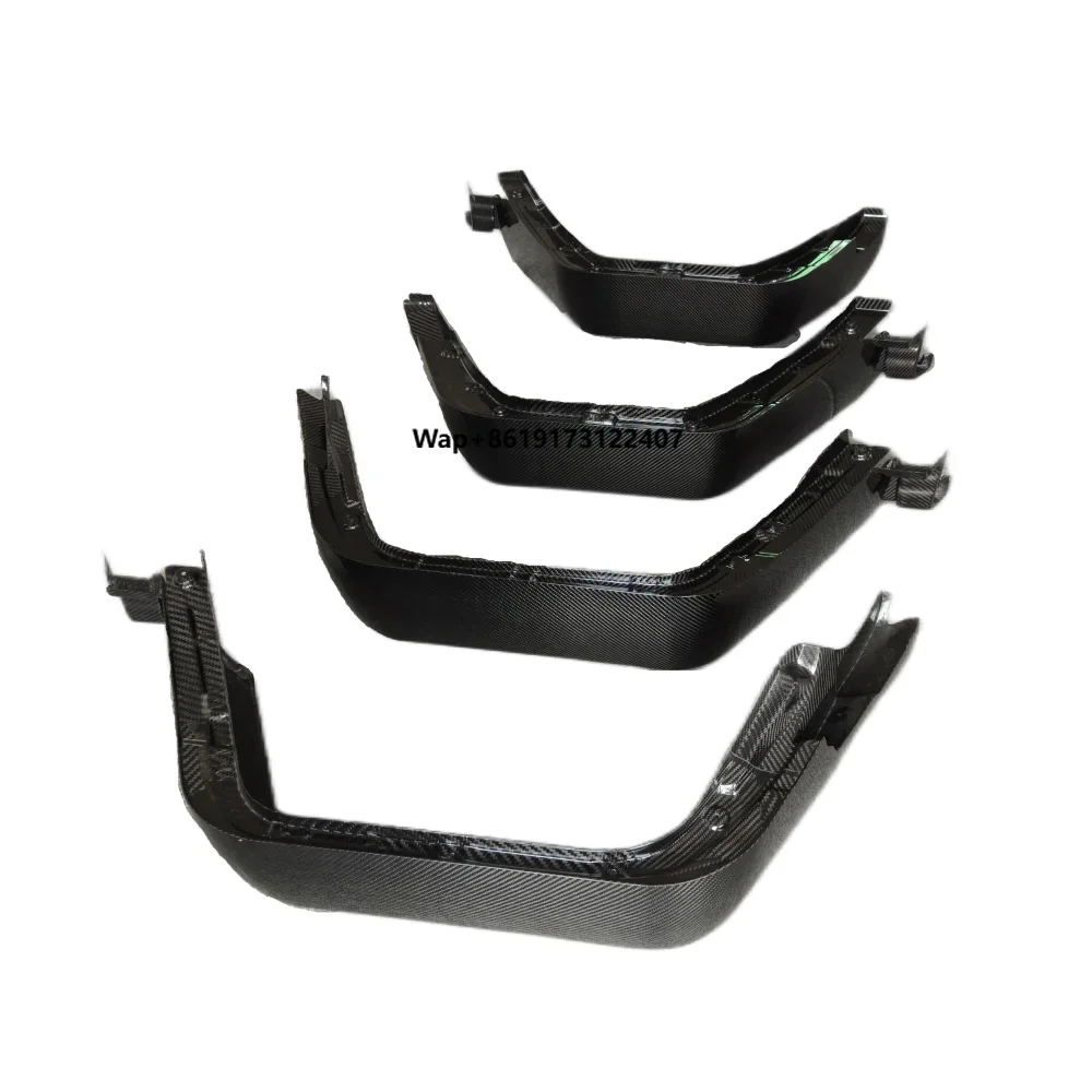G-Class W463 Dry Carbon Fiber Car Mudguard with Horn Shaped Wheel Arches for G-Class Truck G500 G350
