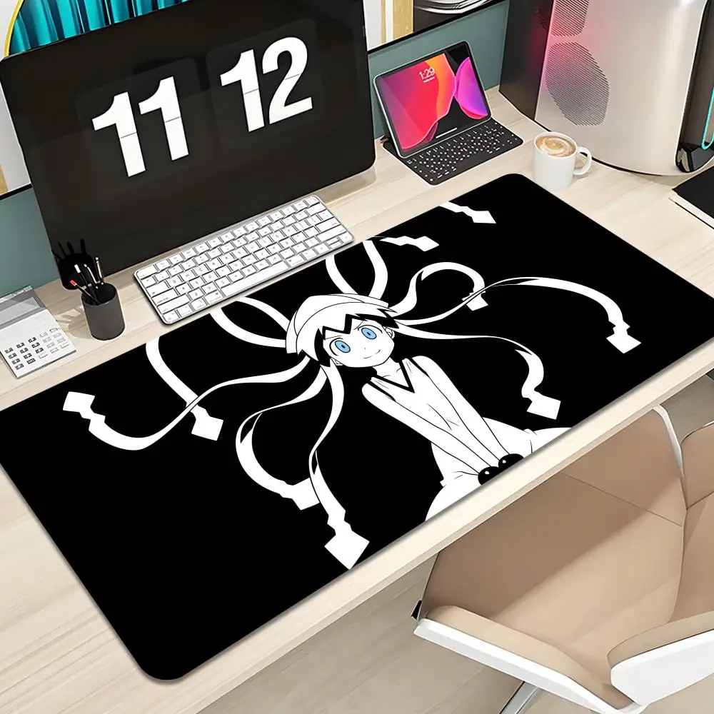 

Ika Musume The invader comes from the bottom of the sea Mouse Pad Keyboard Mousepad large 1200X600mm Desk Mat PC Gamer Table pad