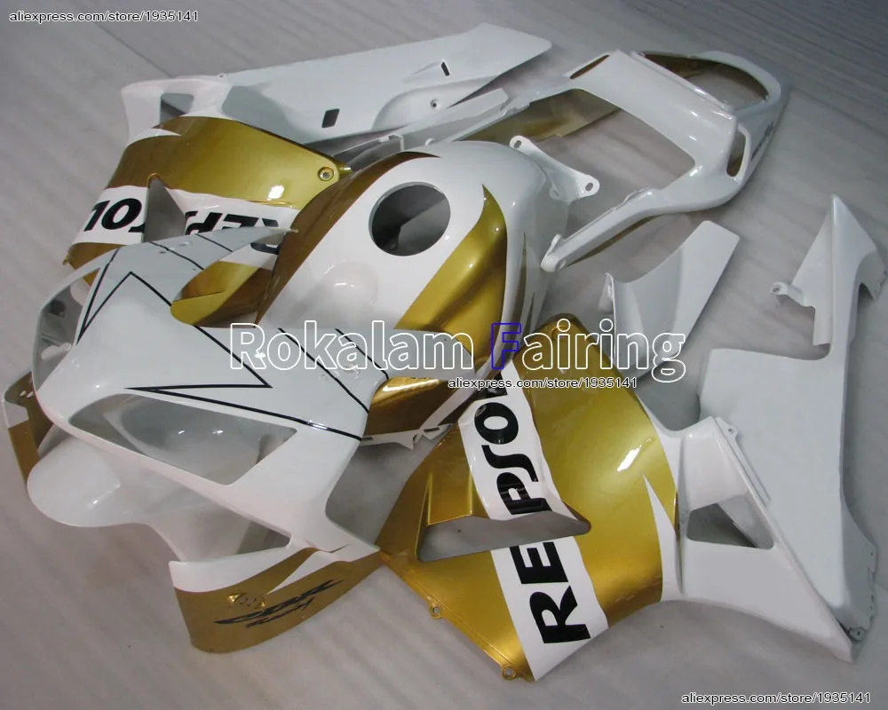 

Aftermarket Cowling For Honda CBR600RR F5 2003-2004 CBR 600 RR 03-04 Yellow Moto Fairings (Injection molding)