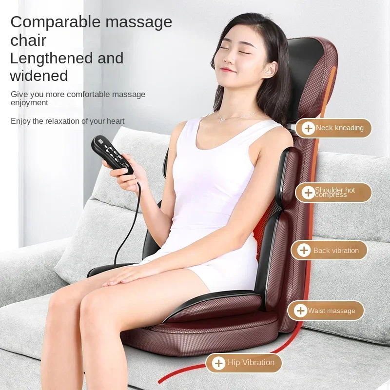 

Whole Body Multifunctional Massager, Cervical Spine Cushion, Back and Neck Kneading Pad, Shoulder Massage for Home Use