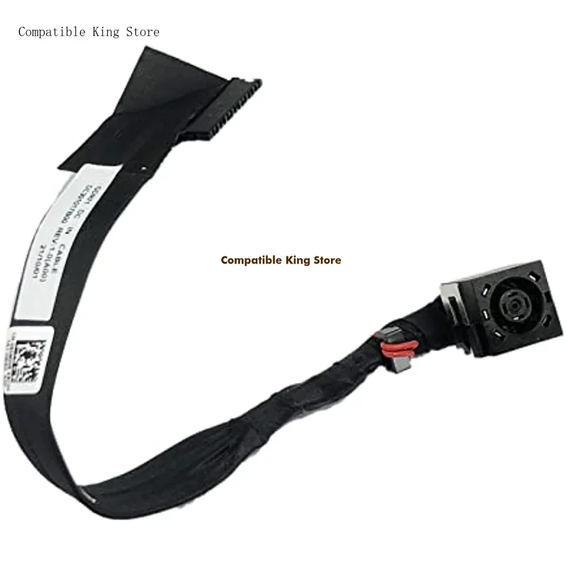 B Laptop DC Power Jack Charging Port Cable for Dell Alienware M17 R3 M17 R4 Connector Socket with Wire GDQ71 09DMWR NE07309-1