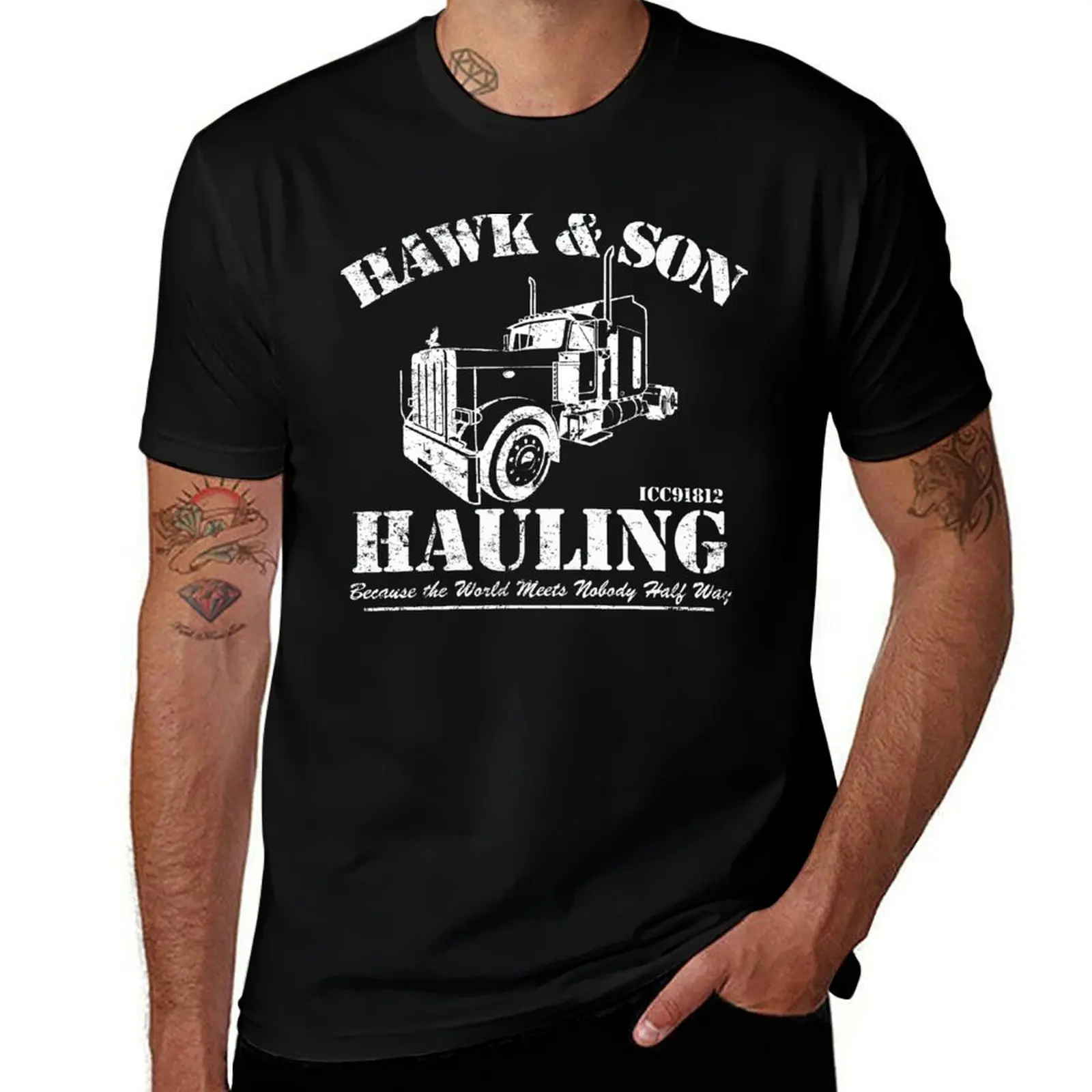 

Hawk and Son Hauling T-Shirt Work Wear Short Sleeve T-Shirt