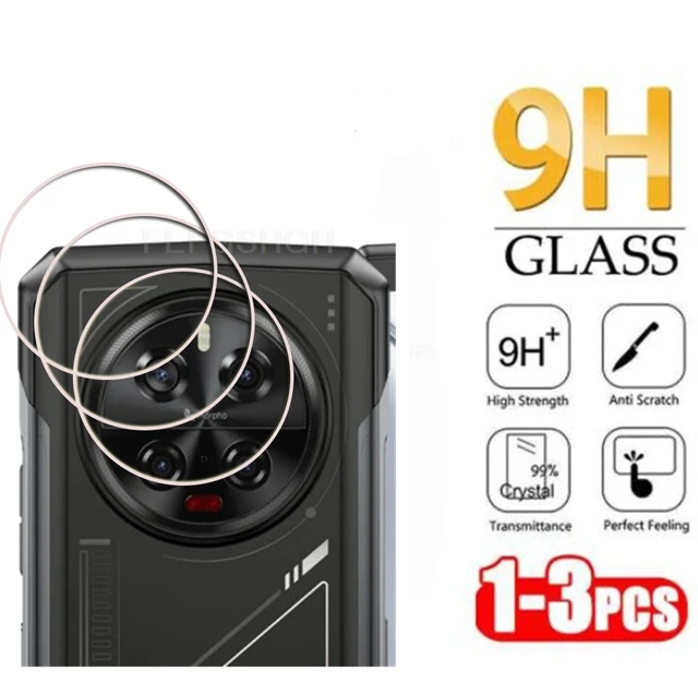 Folia na obiektyw aparatu 3D 9H HD do Doogee V40 Pro 6.78 "Doogee DK10 tylna osłona ze szkła hartowanego