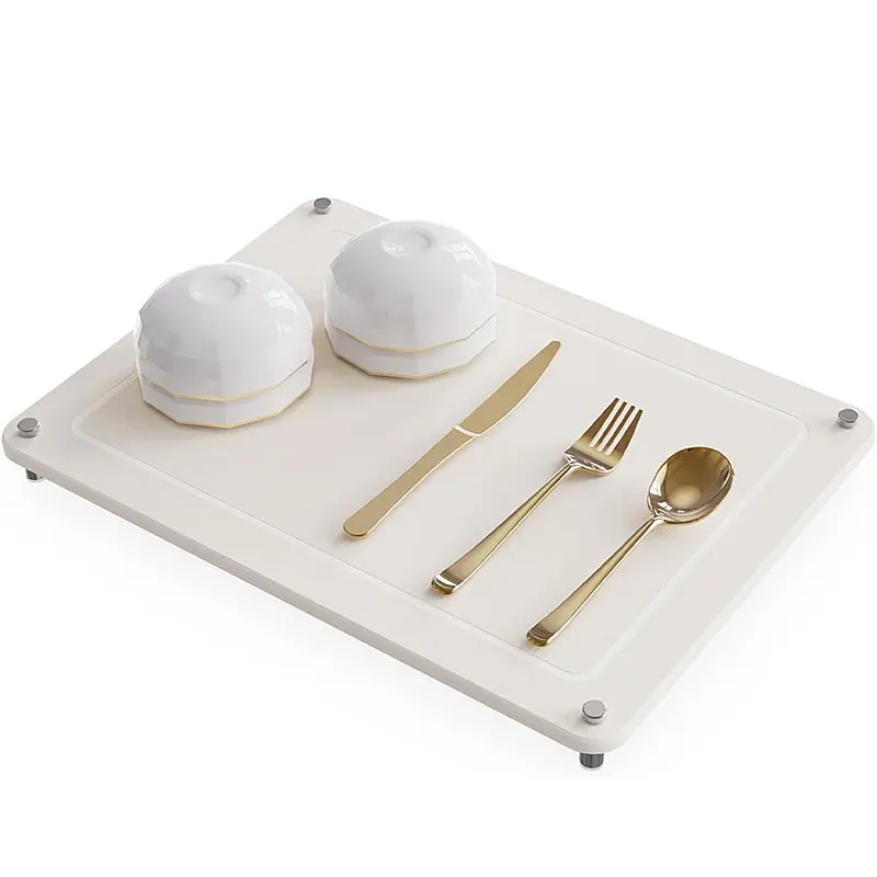 

Многофункциональный коврик для сушки посуды из диатомитовой земли: быстросохнущий, супервпитывающий, для кухни, для сушки тарелок, чашек и стаканов, органайзер