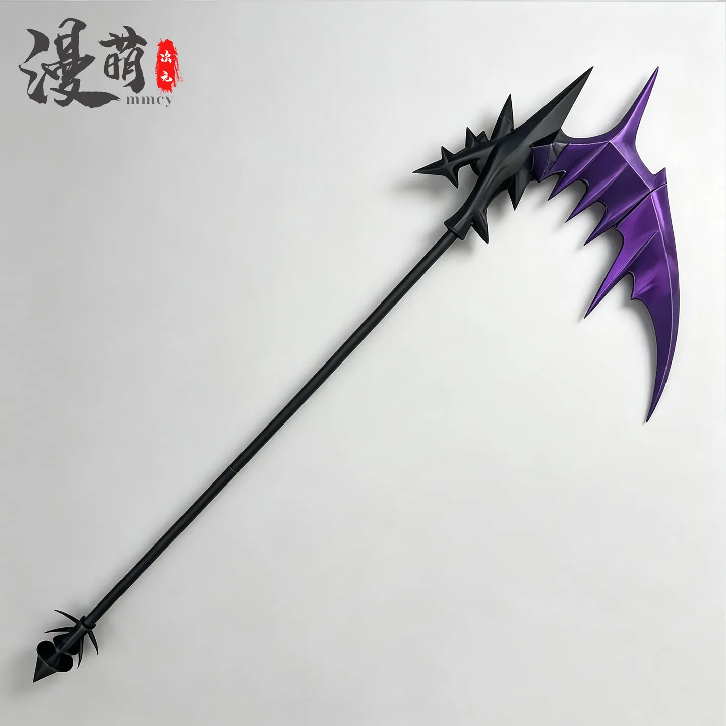 Wuthering Waves Rover Scythe Cosplay Props 3D Printed Dark Current Sickle Stage Accessory for Comic Con Halloween Accessories
