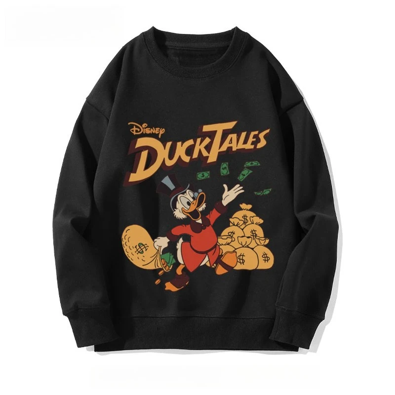 

Disney Donald Duck Anime Crew Neck Sweater Male and Female Teen Autumn and Winter Long Sleeve Casual Loose Jacket Comfortable