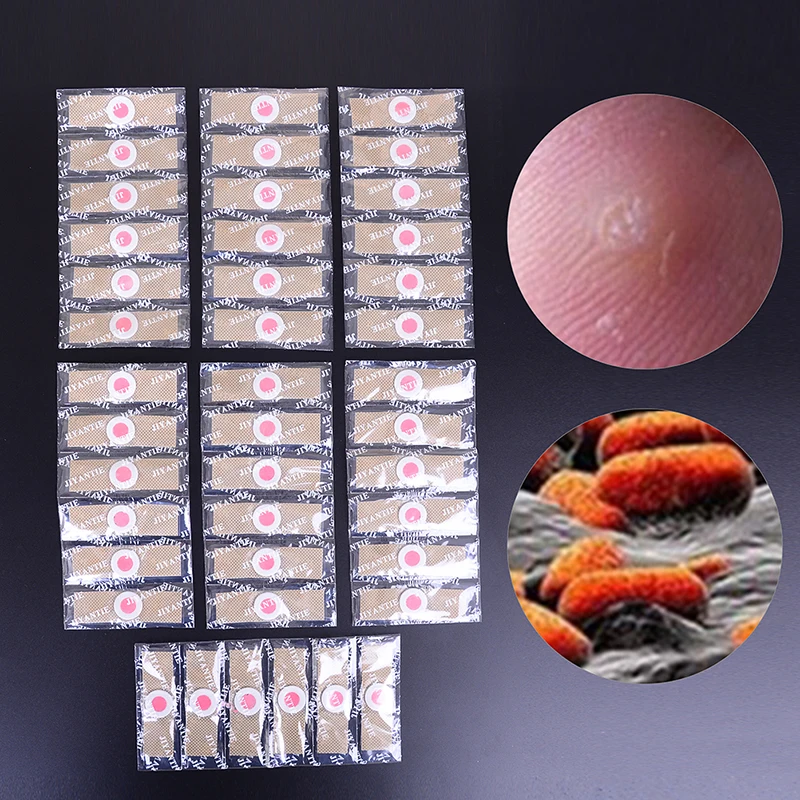 42pcs/bag Corn Removal Remover Plaster Pain Relieving Detox Foot Pads Patches