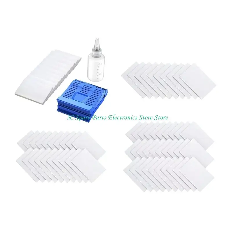 SZ Fiber Optical Wiping Clip With Cleaning Cotton Fiber Optical Cotton Cleaning Tool For Cleaning The Fiber End Dust Removal