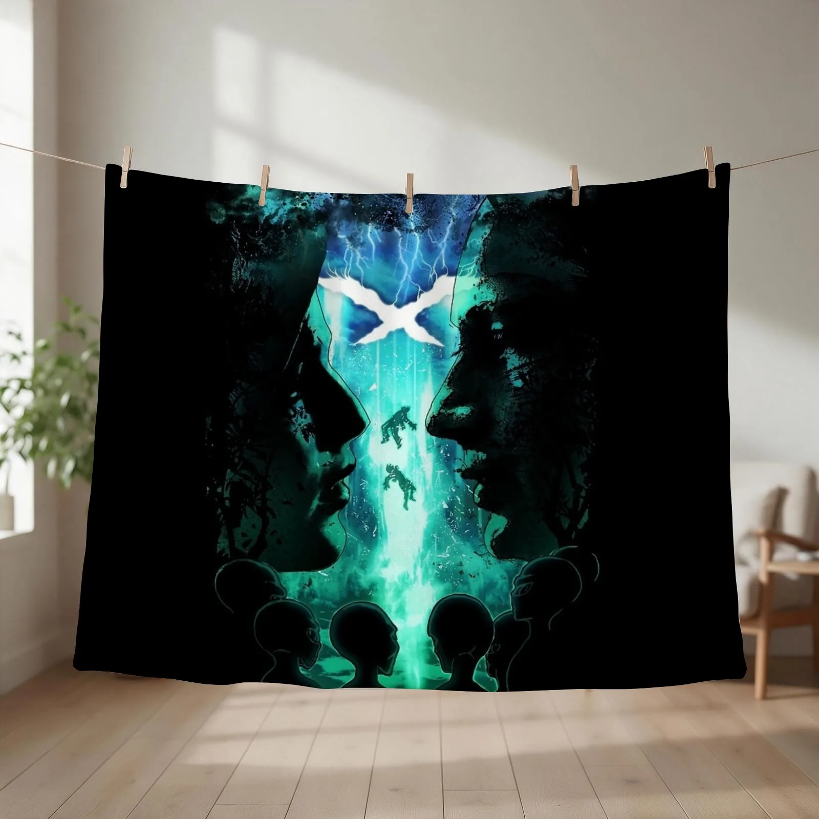 The X-Files Throw Blanket Moving Kid'S Luxury Throw Giant Sofa Blankets