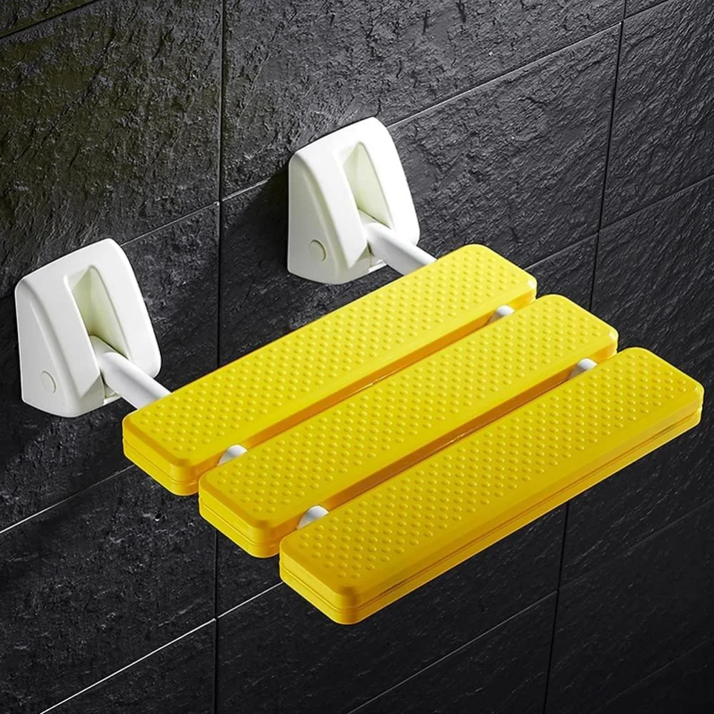 

Wall-Mounted Foldable Shower Seat Bathroom Stool Folding Shower Chair