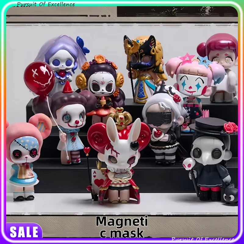 

Лидер продаж, серия Casa Family Isn't Villain, магнитная маска, мини-кукла-сюрприз, слепая коробка, Коллекционная модель куклы, подарок на день рождения