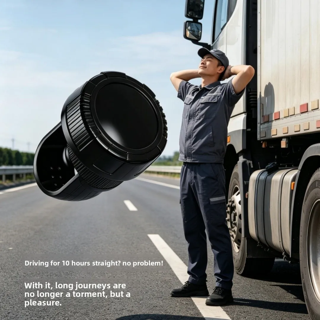 Neuer Einhand-Lenkrad-Drehknopf, Drehhilfe, Handsteuerhilfe, Hilfsgriff für das Fahren, Autozubehör – Detail 5