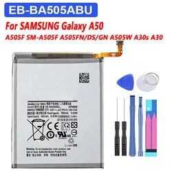 Batterie für samsung galaxy a50 a505f SM-A505F a505fn/ds a505gn/ds a505w a30s a30 SM-A507FN a50s, EB-BA505ABN EB-BA505ABU,4000mah