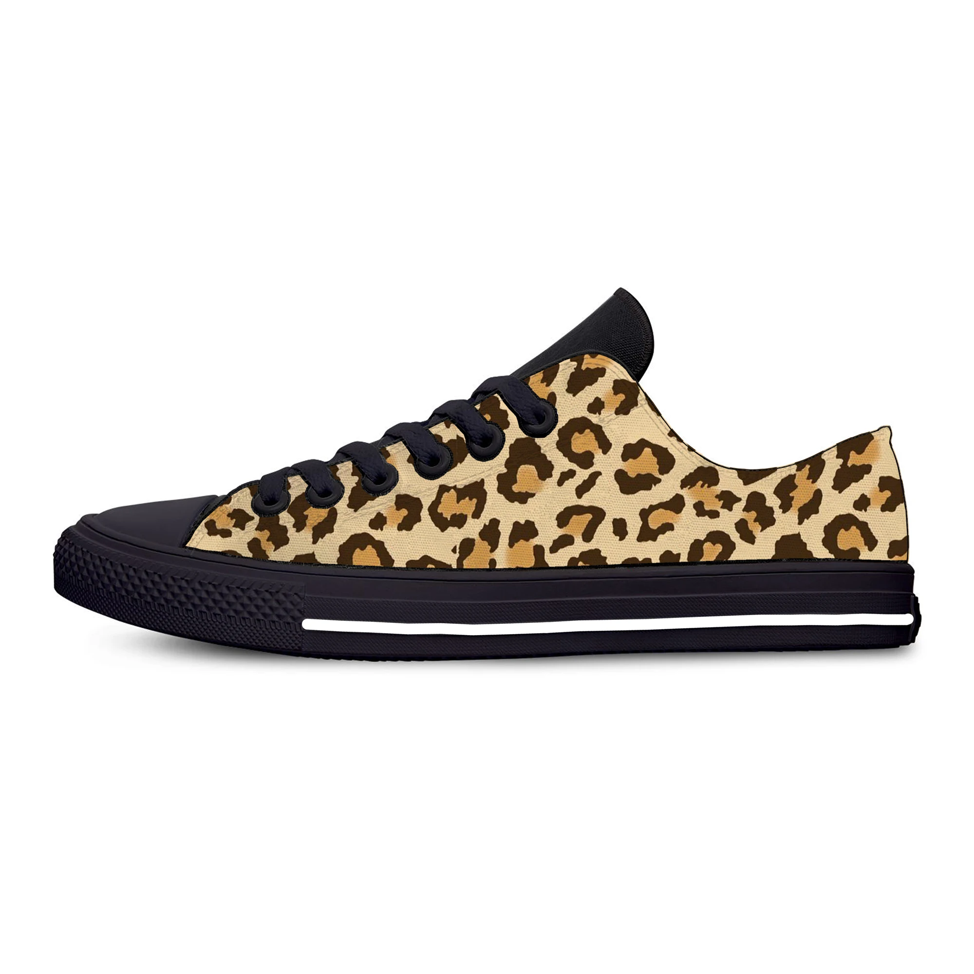 Hot Leopard Print Pattern Aesthetic Cool Fashion Low Top Lightweight Breathable Men Women Sneakers Latest Summer Casual Shoes