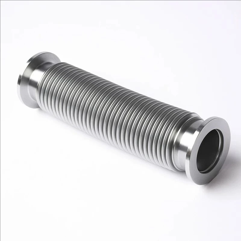 KF 16 25 40 50 Vacuum Calmp Length 100-2000mm SUS 304 Stainless Steel Sanitary Bellow Pipe Hose Soft Flexible Tube Homebrew