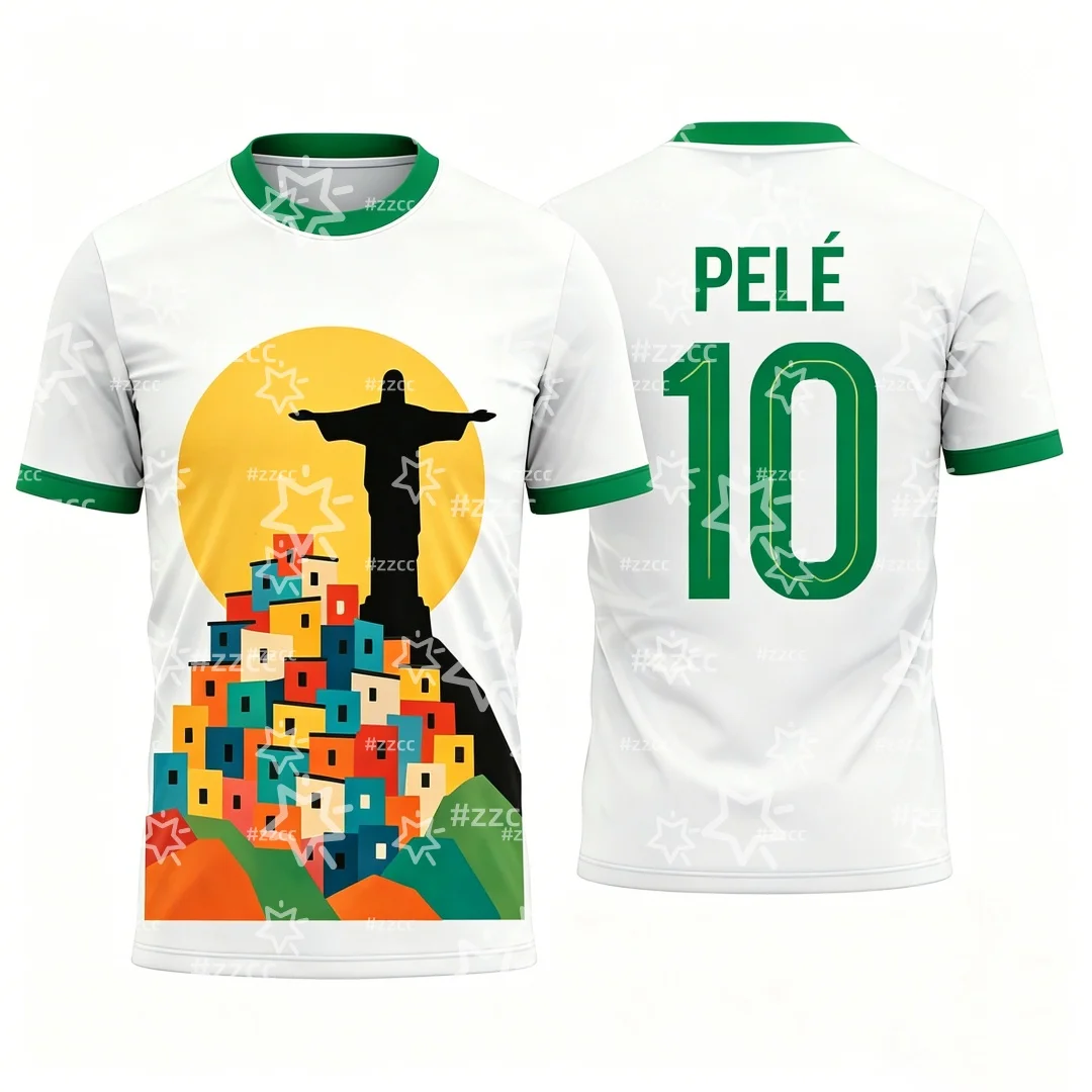 Brazil National Team Pelé 2026 Tribute Football Jersey
