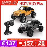 HYPER GO MJX H12Y H12Y+ 1/12 RC Car Brushless FOC 4WD Remote Control Car Climbing Off Road Vehicle RC Car Toy Boy Hobby