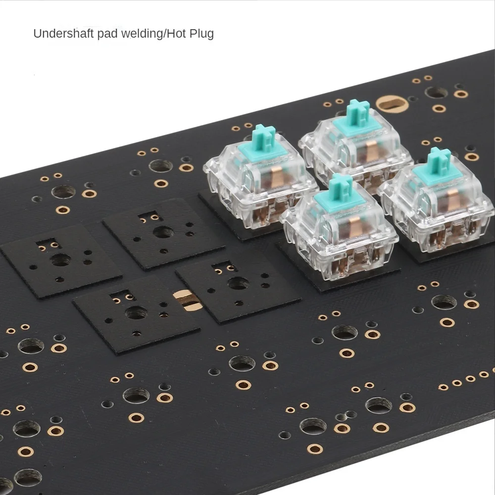 Almohadilla de interruptor PCB, Material Poron EVA PE, debajo del eje Teclado mecánico, espuma de un solo eje, soldadura de algodón, intercambio en caliente, silencio, 120 Uds.