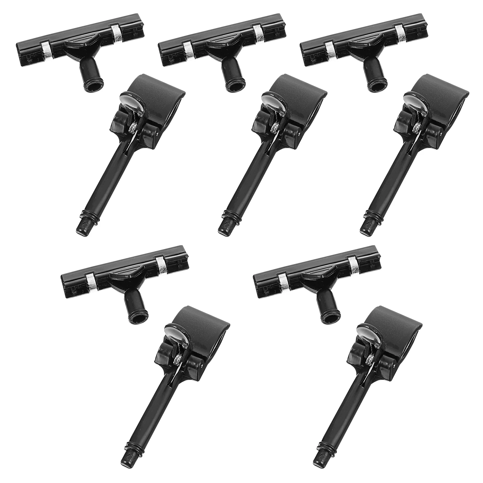 5 Pcs Advertising Clip Plastic Label Holder Rack Price Clamp Stand Bracket Display Tag Supermarket