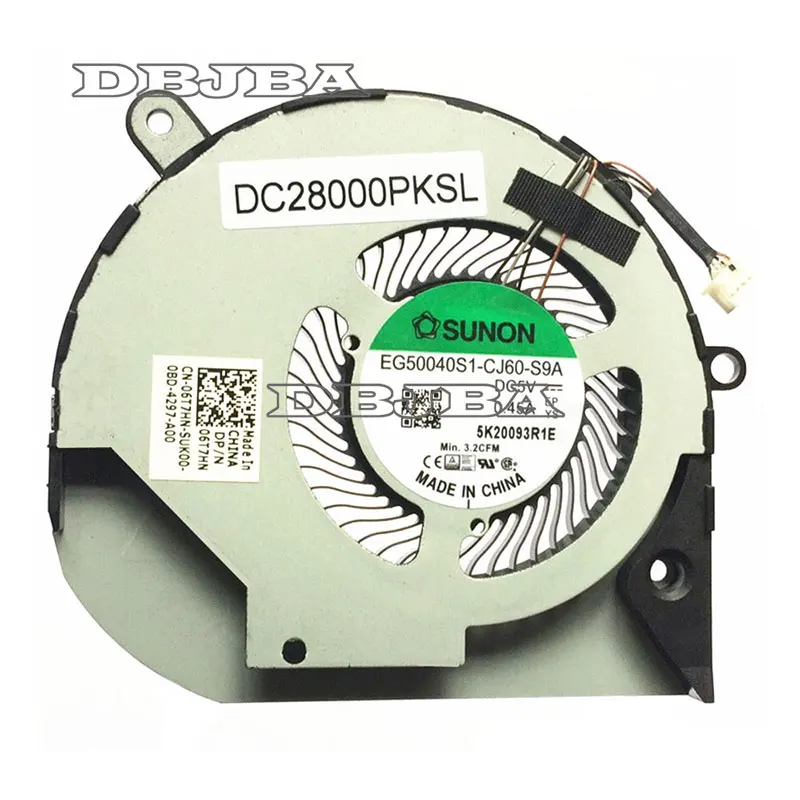 Fan For Dell Precision 3550 3540 06T7HN Latitude 5510 EG50040S1-CJ60-S9A CPU Cooling Fan