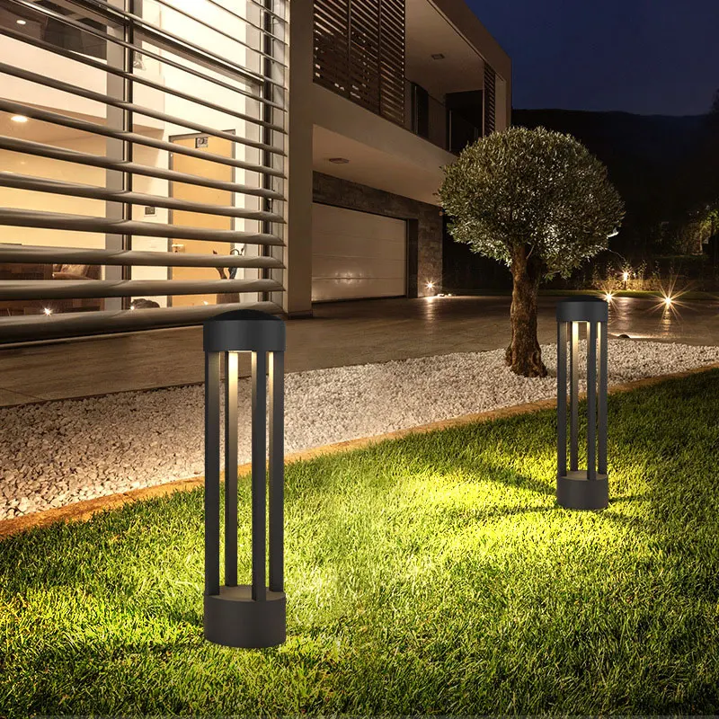 Led Outdoor Waterproof Lawn Lamp Community, Villa, Garden, Landscape, Garden, Courtyard Lamp Ground Plug-In Type