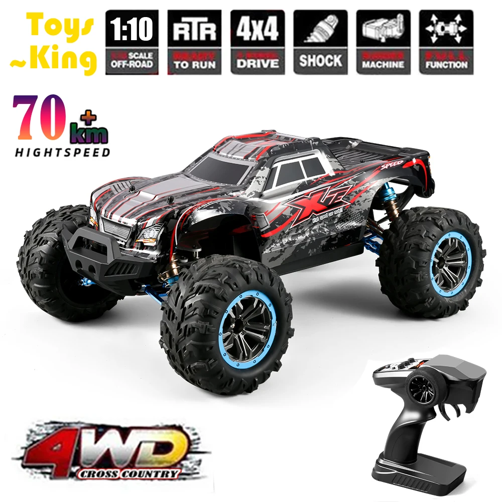 

Remote Control Car F22A 1/10 4WD 70KM/H 2.4GHz Upgrade Alloy Swing Arm Off-Road High Speed Vehicle Toys for Adult Kids Gifts