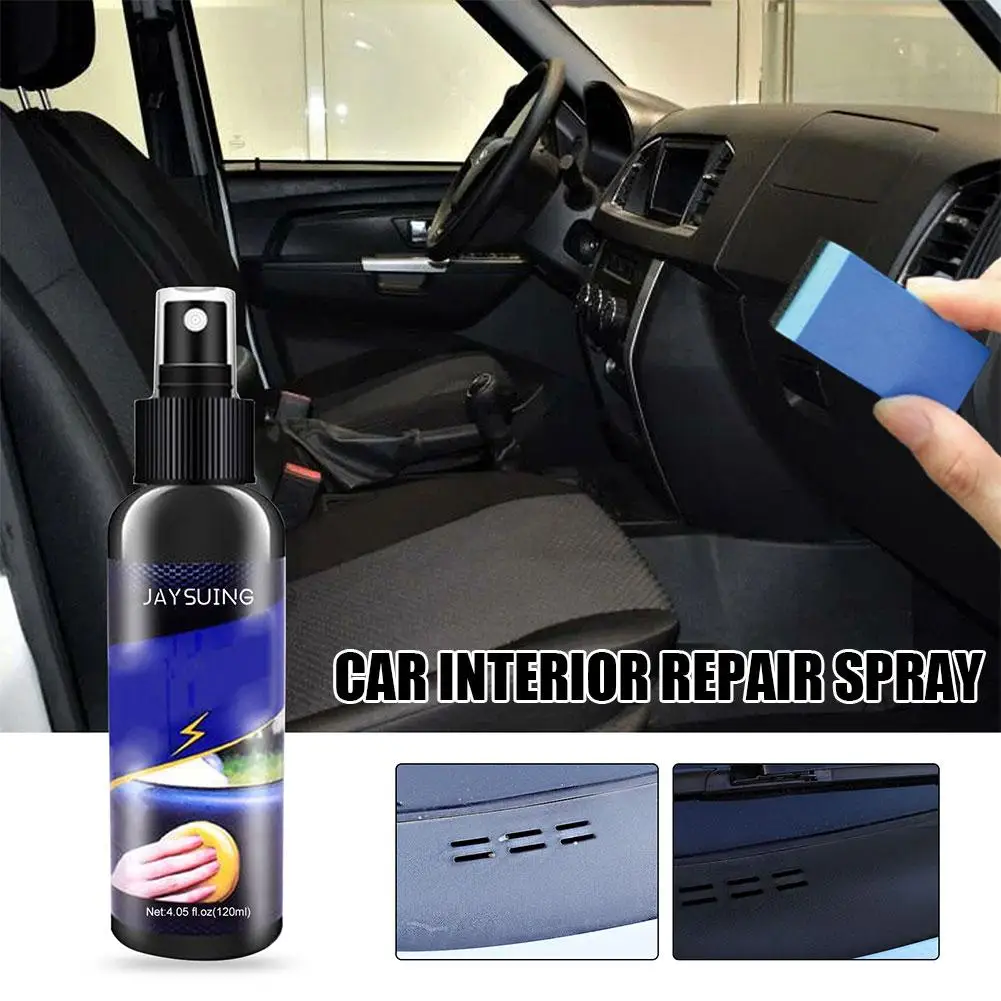 

120ml Car Interior Restoring Wax Coating Ceramic Coating Agent Coating Agent Glossy Ceramic Car Coating For Automobile Poli J6V5