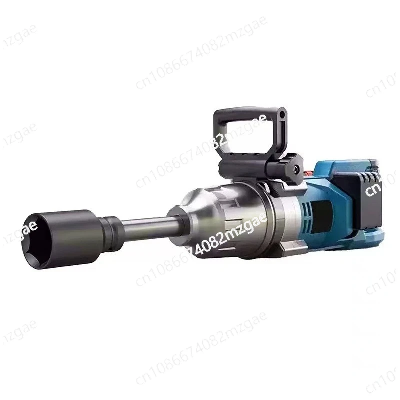 مفتاح ربط كهربائي عالي الطاقة بدون فرش، لوحة تأثير الليثيوم، إصلاح السيارات، مفتاح كهربائي 4000N #2