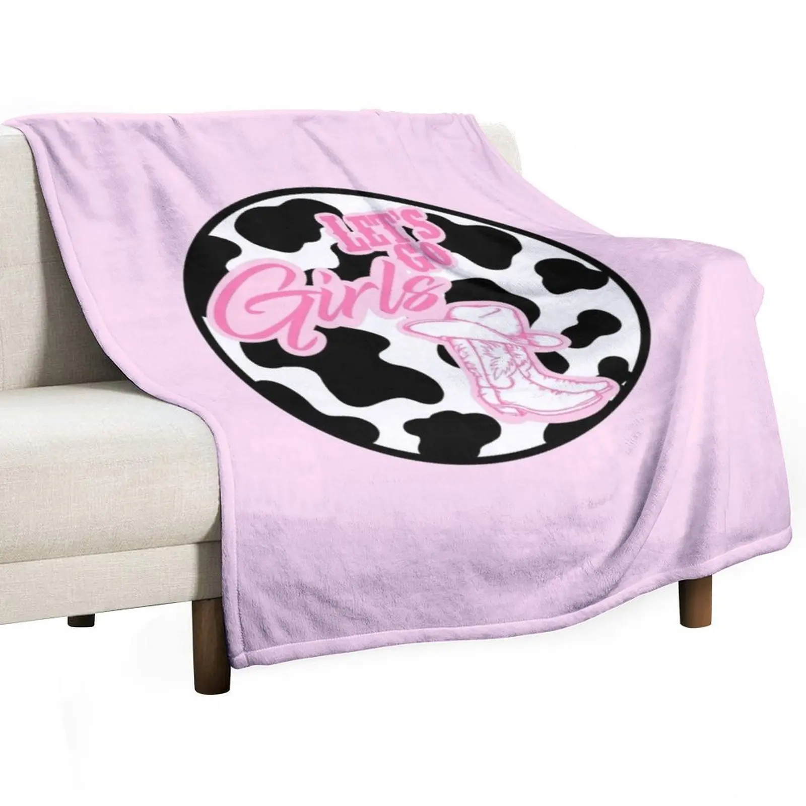 

Lets Go Girls Throw Blanket Summer Beddings blankets and throws halloween Comforter Blankets