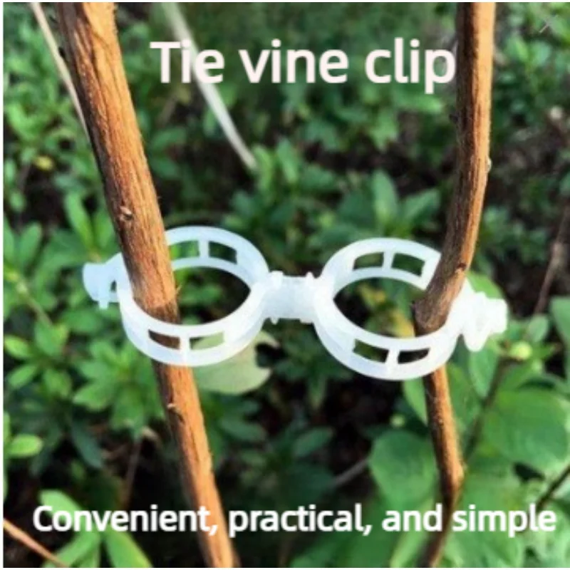 Plant Fixing Clips Vine Fastening Buckles Vegetable Seedling Support Holders Chili Eggplant Green Plant Shaping Garden Tools