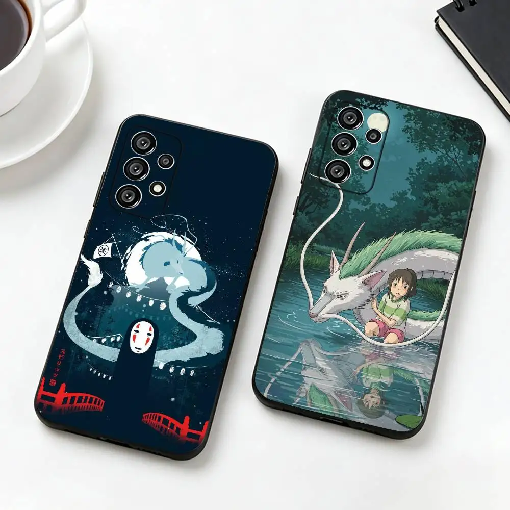 Spirited C-Chihiro Ogino Away  Phone Case For Samsung S25,S24,S21,S22,S23,S30,Ultra,S20,Plus,Fe,Lite,Note,10,Black Cover