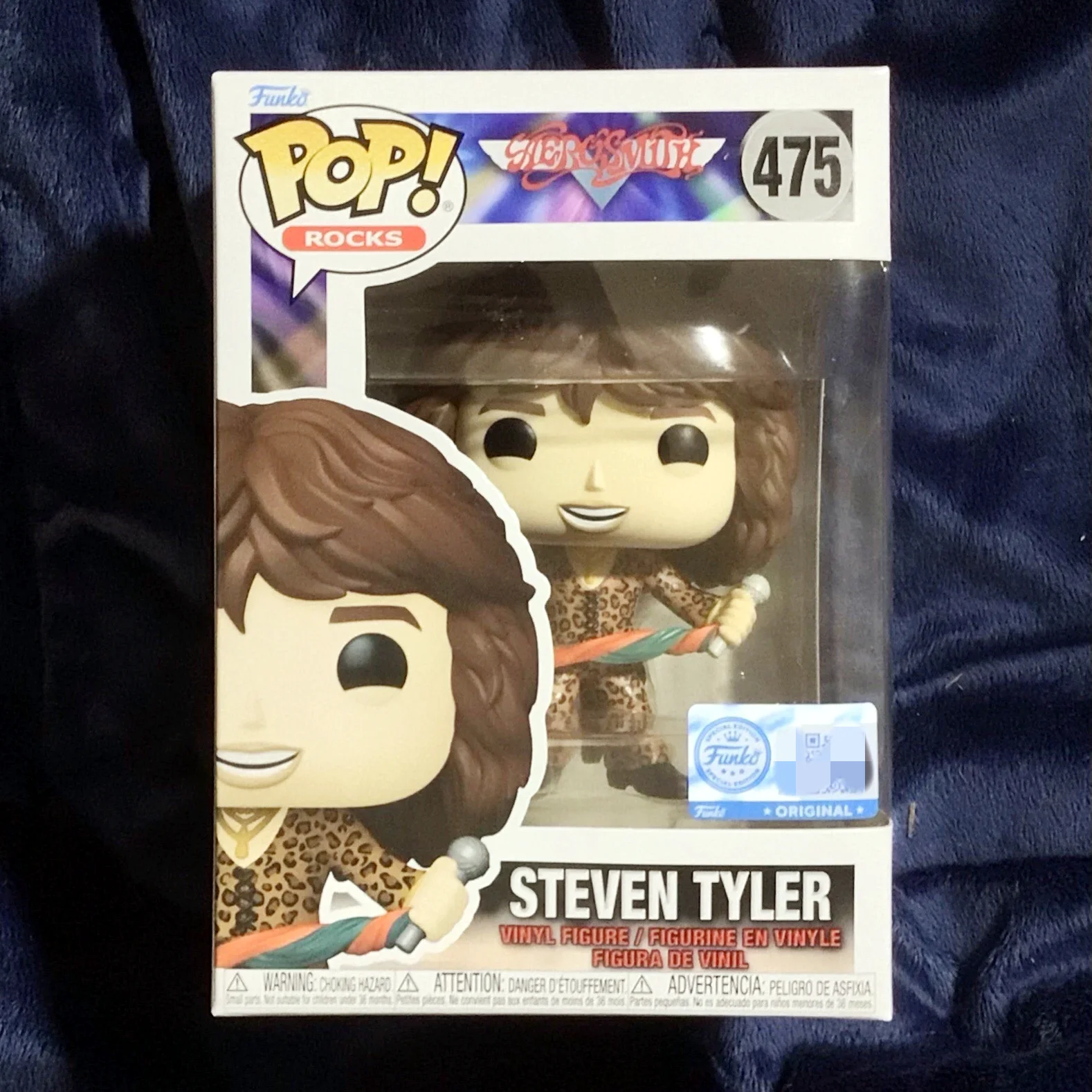 

Aerosmith Singer Steven Tyler (Leopard Print Outfit) Figures FUNKO POP 4.1 inchs Collectible Limited Edition Figurine Toy Gift
