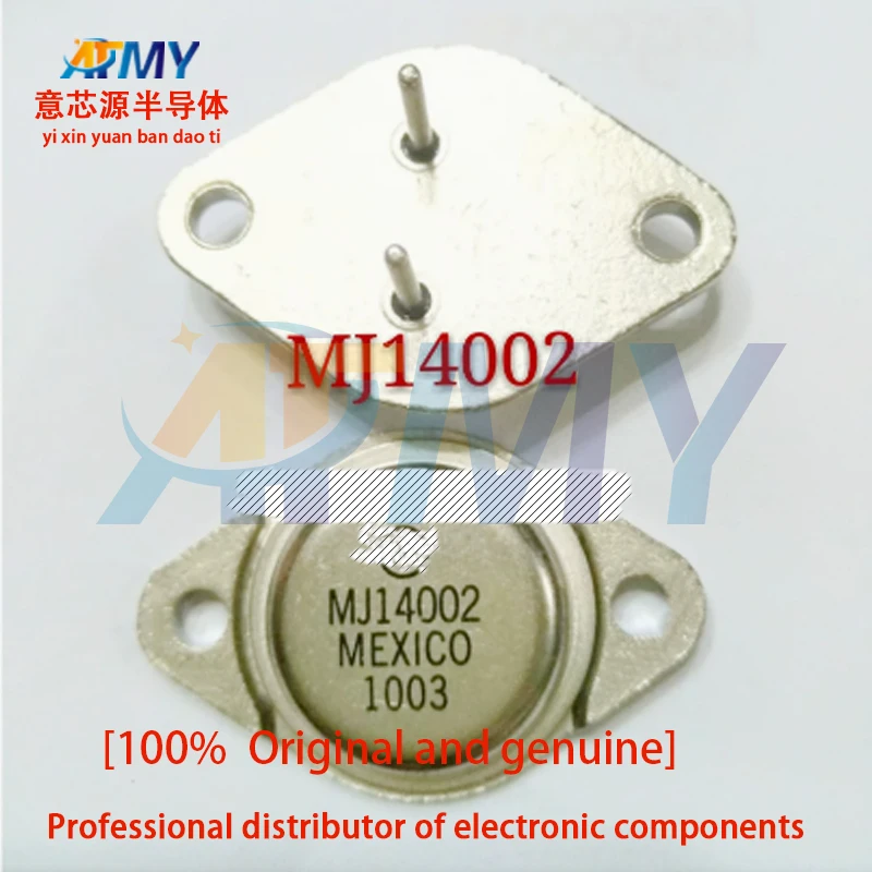 

2piece MJ14002 Imported new gold-sealed transistor TO-3 iron cap transistor