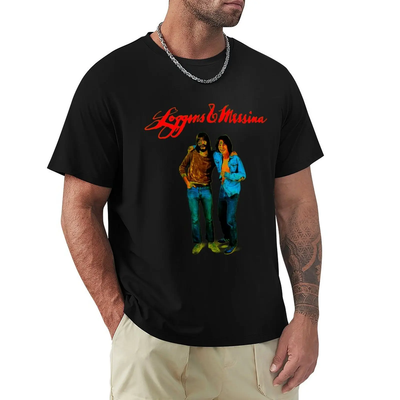 Camiseta Loggins and Messina, camiseta informal de manga corta que combina con todo