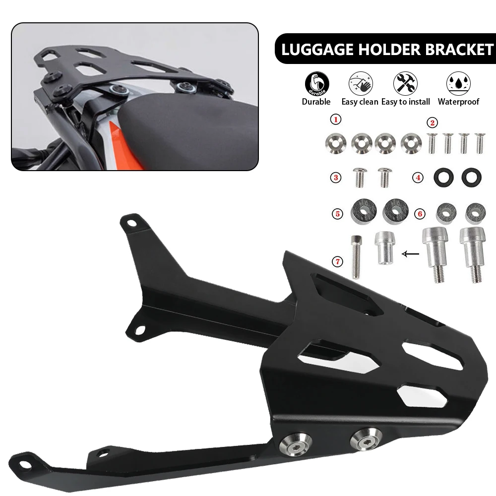 

2023 F900R F900XR Luggage Rack Carrier Support Holder Cargo Shelf Bracket For BMW F900 F 900 R XR 900R 900XR 2019 2020 2021 2022