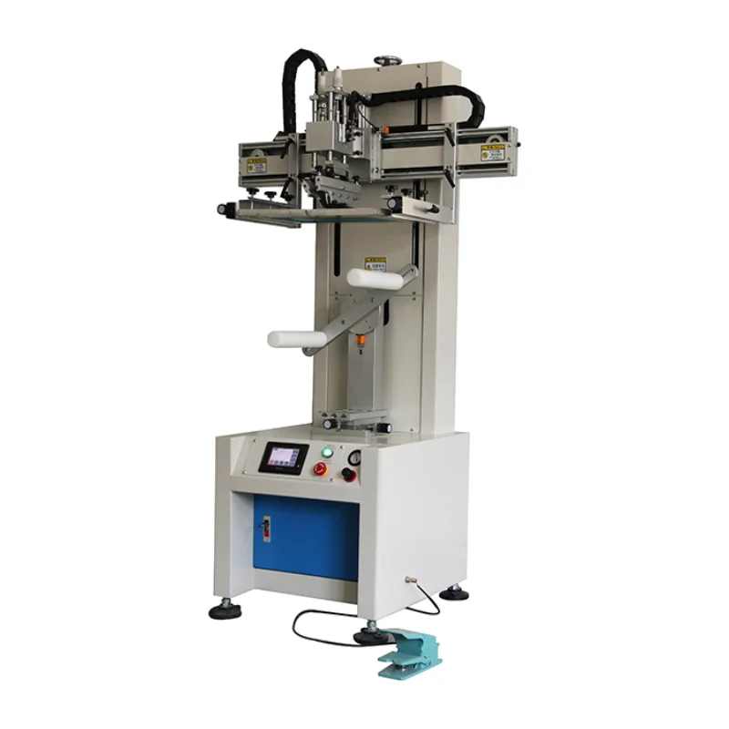 Good Quality Flat Surface Screen Printer with Servo Motor Turning Device