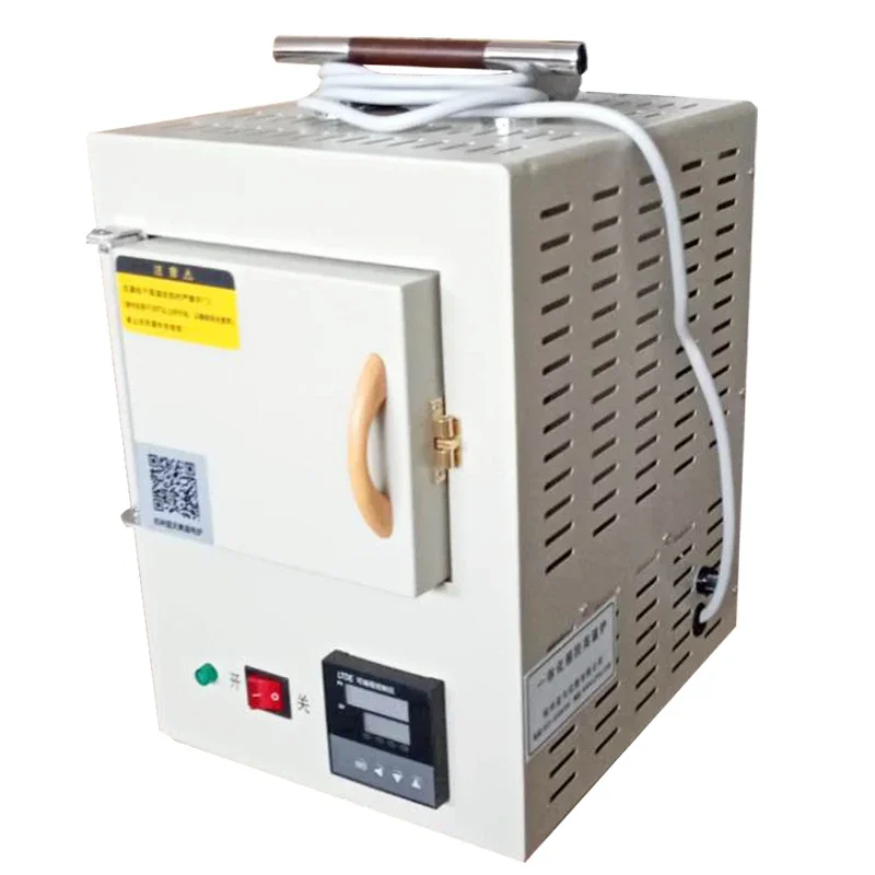 SXC-1.5-10 Ceramic fiber laboratory small electric furnace integrated program-controlled high temperature muffle furnace silver