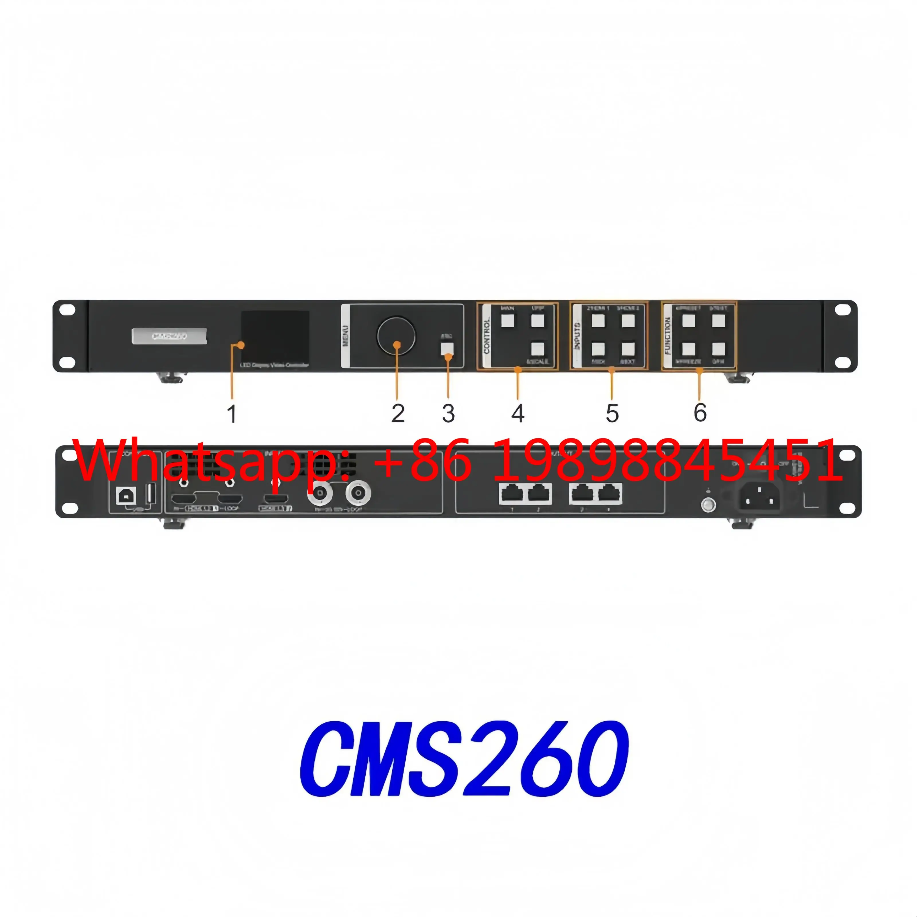 NovaStar CMS260 (VX400S-N) HD Video Wall Controller 4 Gigabit Ports Professional LED Display Processor