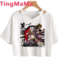 Genshin Impact Hu Tao Xiao Mask clothes female harajuku graphic tees women streetwear white t shirt summer top tshirt ulzzang