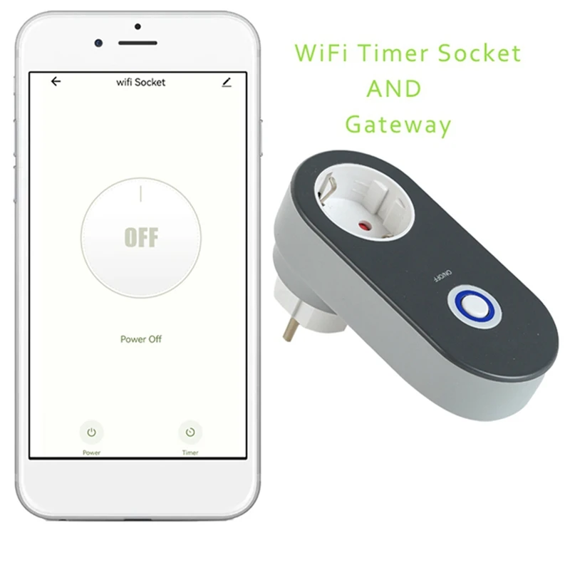 AB42-Wifi Water Controller Smart Sprinkler Controller Wifi Irrigation Controller Wireless Watering System Valve APP EU PLUG