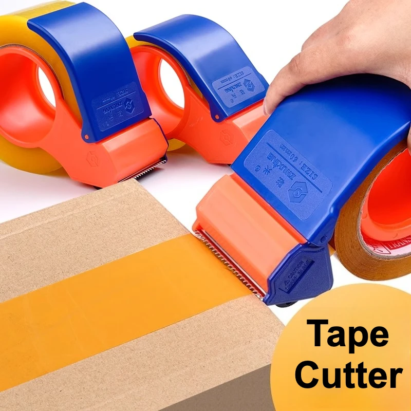 Tape Cutter Sticky Cutting Device for 2inch/48mm, 2.5inch/60mm, 3inch/72mm Sealing Glue Cutter Home Factory Packaging Tools