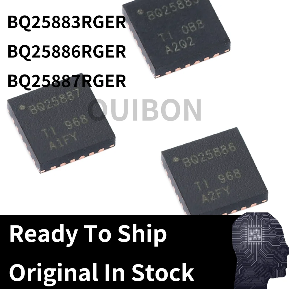 

5 шт. BQ25883RGER BQ25886RGER BQ25887RGER чип BQ25883 BQ25886 BQ25887 VQFN24 оригинальная микросхема