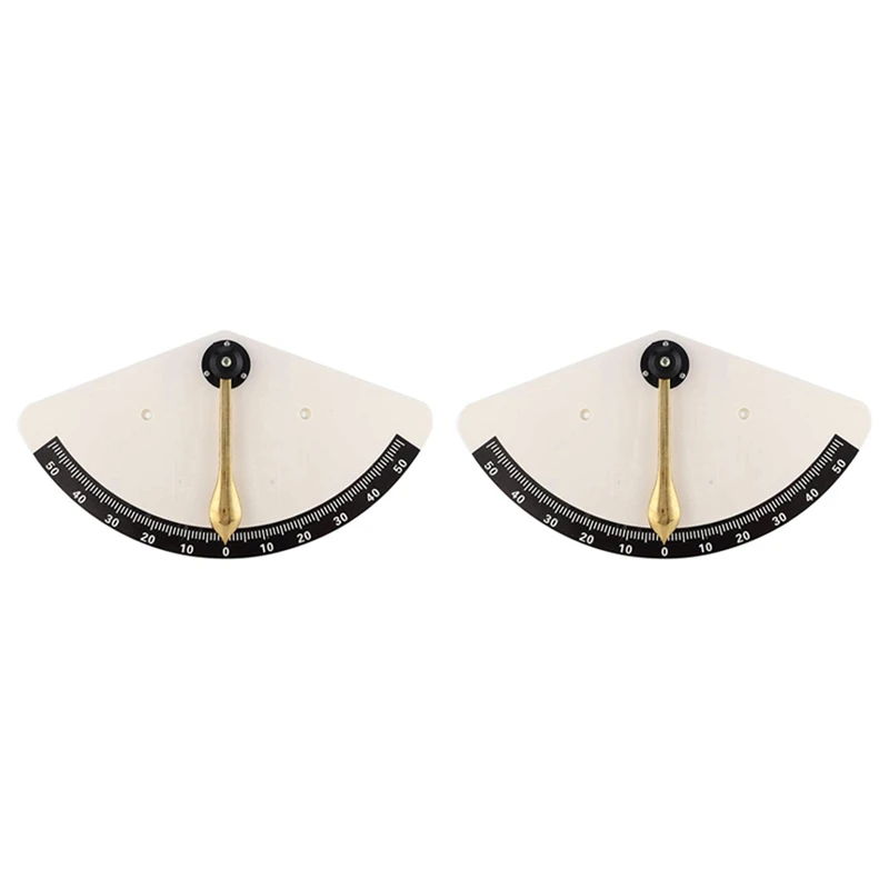 

2X Inclinometer Marine Clinometer Level Inclinometer Angle Finder Instrument For Ships Boats Yachts Nautical Clinometer