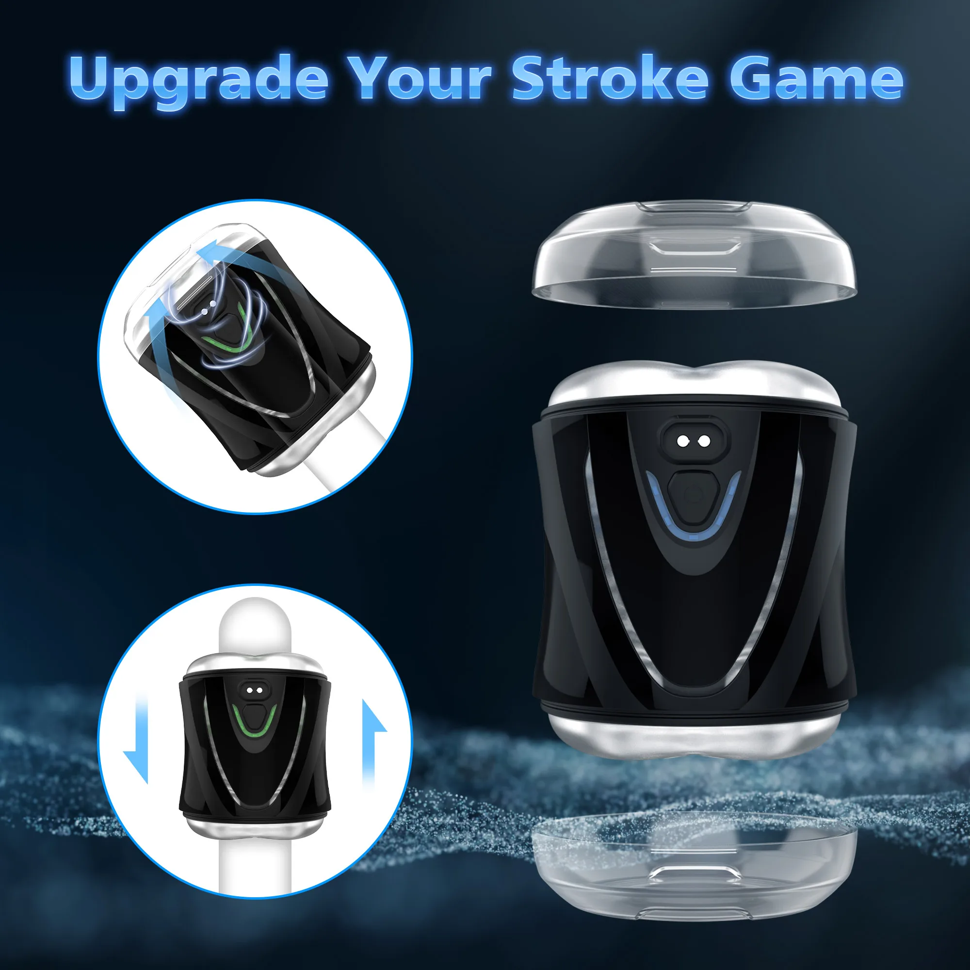 APP Remote Control Masturbators for Men Realistic Vagina Automatic Blowjob Sucking Machine Pocket Pusssy Adult Sex Toys for Man